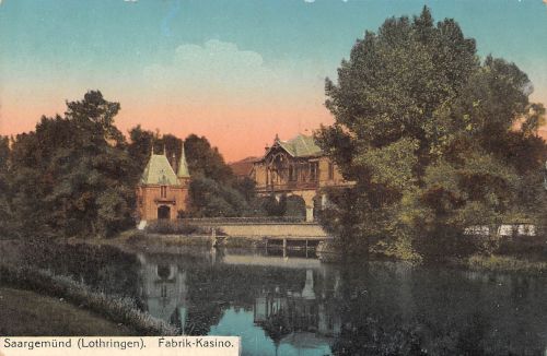 Frankreich 57 Saargemünd in Lothr. Fabrik-Casino ngl 198.406