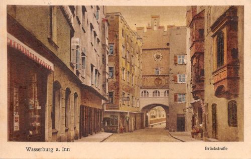 Wasserburg a.Inn Brückstraße gl1928 199.504