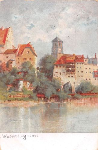 Wasserburg a.Inn Künstlerkarte gl1939 199.507