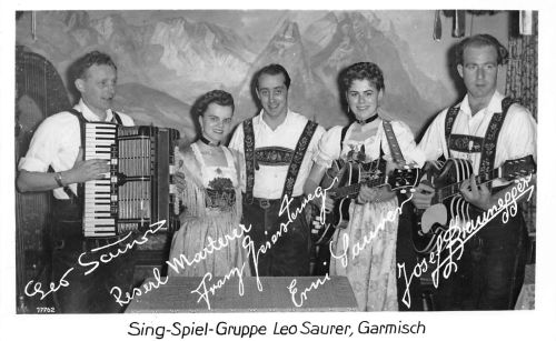 Garmisch-Partenkirchen Sing-Spiel-Gruppe Leo Saurer ngl 199.533