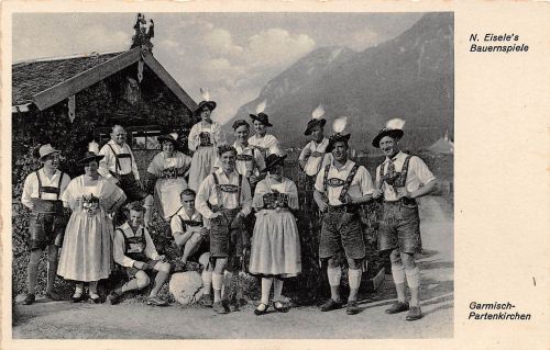 Garmisch-Partenkirchen N. Eisele`s Bauerspiele ngl 199.536