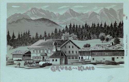 Klais Silberlitho Gasthaus zu Klais ngl 199.555