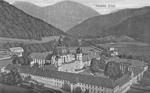 Ettal Koster Panorama feldpgl1918 199.586