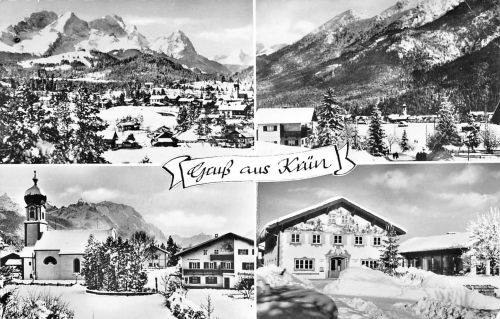 Krün Mehrbildkarte gl1973 199.594