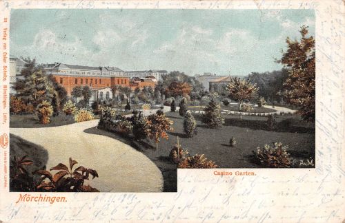 Frankreich 57 Mörchingen Casino Garten gl1901 198.418