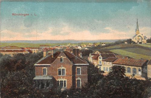 Frankreich 57 Mörchingen in Lothringen Vue general feldpgl1915 198.432