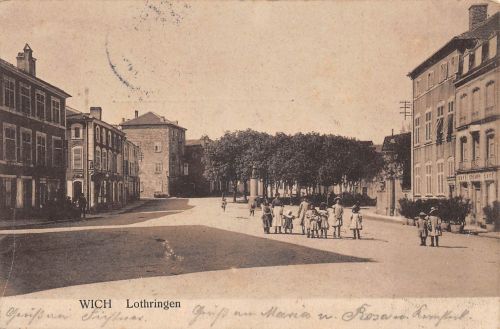 Frankreich 57 Wich (Lothringen) Teilansicht feldpgl1916 198.441