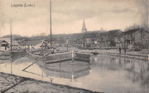 Frankreich 57 Largarde (Lothr.) Teilansicht feldpgl1916 198.445