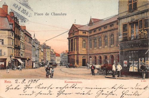 Frankreich 57 Metz Place de Chambre gl1905 198.459