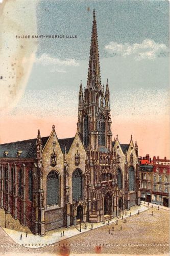 Frankreich 59 Lille Eglise Saint-Michel ngl 198.476