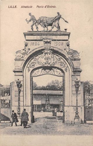 Frankreich 59 Lille Abattoir Porte d`Entree ngl 198.481