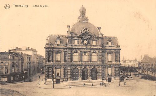 Frankreich 59 Tourcoing Hotel de Ville ngl 198.487