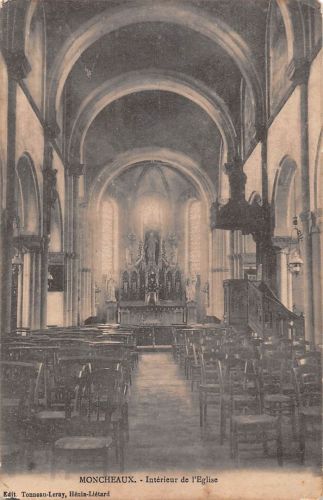 Frankreich 59 Monceaux Interieur de l`Eglise ngl 198.492