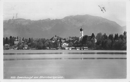 Seeshaupt am Starnbergersee Panorama gl1933 199.634