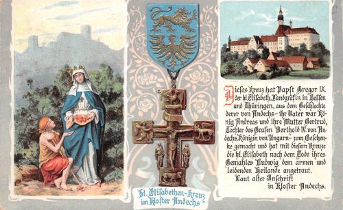 Andechs Kloster mit Prägung gl1907 199.653