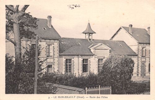 Frankreich 60 Le Merlerault Ecole des Filles ngl 198.551