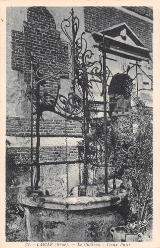 Frankreich 60 Laigle Le Chateau Vieux Puits ngl 198.553