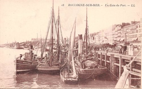 Frankreich 62 Boulogne-sur-Mer Un Coin du Port ngl 198.559