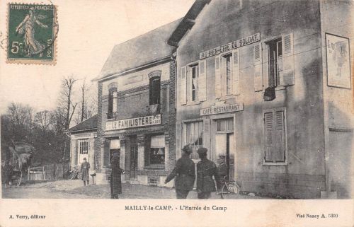 Frankreich 71 Mailly-le-Camp L`Entree du Camp gl 198.654