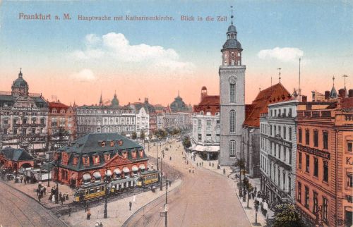 Frankfurt (Main) Hauptwache mit Katharinenkirche ngl 199.726
