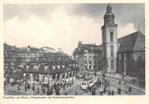 Frankfurt (Main) Hauptwache mit Katharinenkirche ngl 199.727