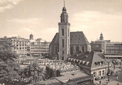 Frankfurt (Main) Hauptwache mit Katharinenkirche gl1961 199.728