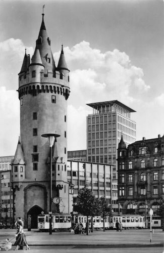 Frankfurt (Main) Eschenheimer Turm gl1963 199.741