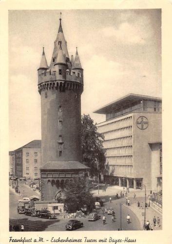 Frankfurt (Main) Eschenheimer Turm gl1958 199.743