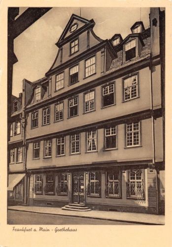 Frankfurt (Main) Goethehaus gl1955 199.756