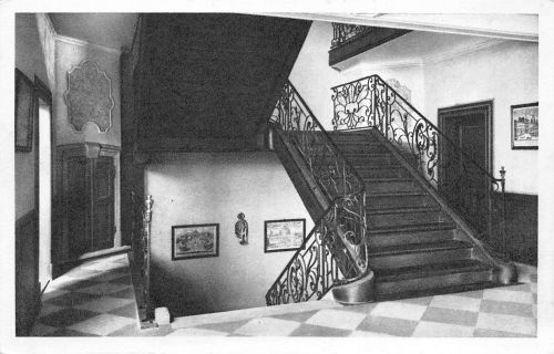 Frankfurt (Main) Goethehaus Vorplatz im 1. Stock ngl 199.774