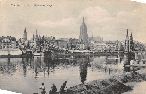 Frankfurt (Main) Eiserner Steg gl1908 199.813