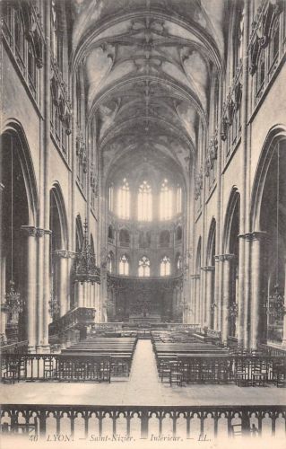 Frankreich 69 Lyon saint-Nizier Interieur ngl 198.684
