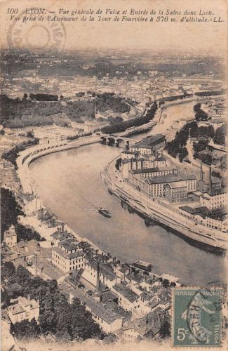 Frankreich 69 Lyon Vue generale gl1919 198.685