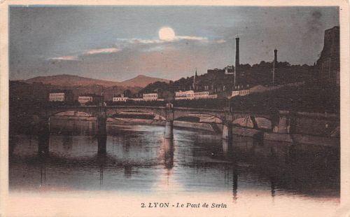 Frankreich 69 Lyon Le Pont de Serin ngl 198.686