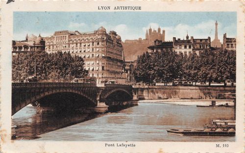 Frankreich 69 Lyon Pont Lafayette gl1931 198.687