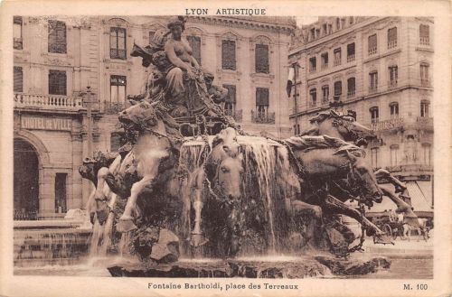Frankreich 69 Lyon Fontaine Bartholdi gl1929 198.729