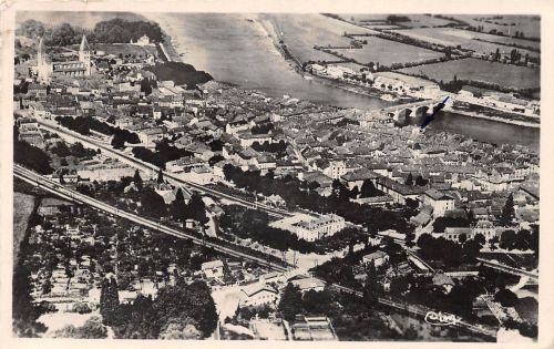 Frankreich 71 Tournus Vue aerienne gl1948 198.736