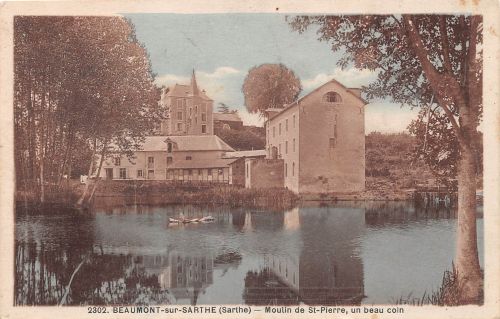 Frankreich 72 Beaumont-sur-Sarthe Moulin de St.-Pierre ngl 198.744