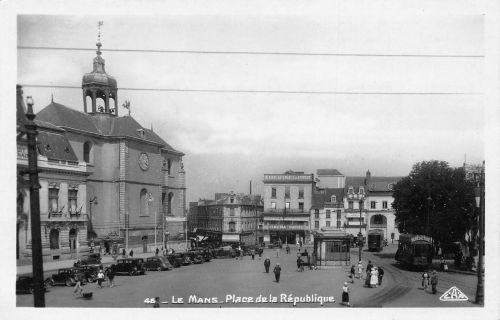 Frankreich 72 Le Mans Place de la Republique ngl 198.745