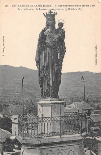 Frankreich 73 Myans Notre Dame Statue ngl 198.747