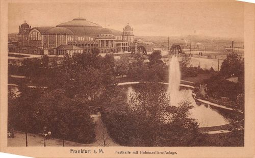 Frankfurt (Main) Festhalle mit Hohenzollern-Anlage ngl 199.870