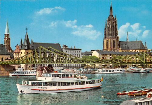 Frankfurt (Main) Fahrgastschiff "Vaterland" auf dem Main ngl 199.926