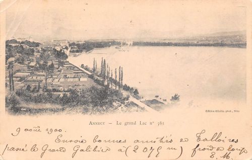 Frankreich 74 Annecy Le grand Lac gl1900 198.770