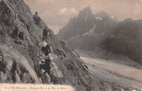 Frankreich 74 Chamonix Mauvais-Pas et la Mer de Glace ngl 198.774