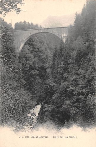 Frankreich 74 Saint-Gervais Le Pont du Diable ngl 198.777