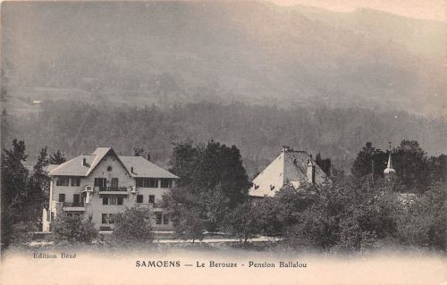 Frankreich 74 Samoens Le Berouze Pension Ballalou ngl 198.778