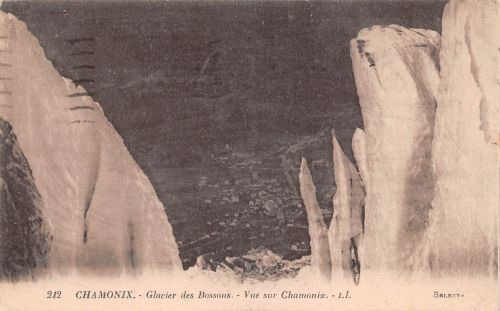 Frankreich 74 Chamonix Glacier des Bossons gl1902 198.783