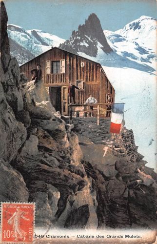 Frankreich 74 Chamonix cabane des Grands Mulets ngl 198.788