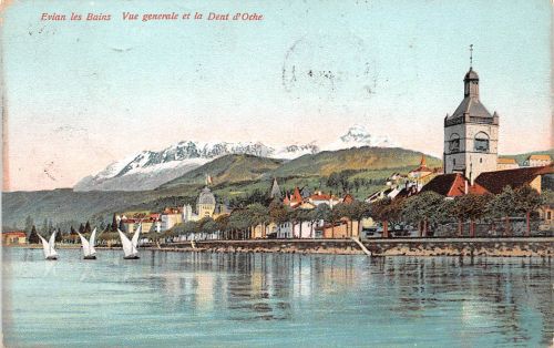 Frankreich 74 Evian-les-Bains Vue generale gl1911 198.790