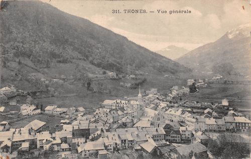 Frankreich 74 Thones Vue generale gl1911 198.791
